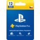 Playstation Plus 12 měsíců - Dárková karta