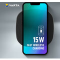 VARTA bezdrátová nabíječka Wireless Charger Pro, 15W, černá_1269694941