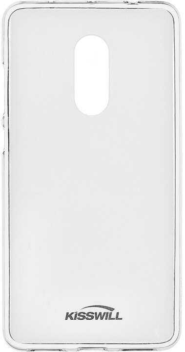 Kisswill TPU pouzdro pro Xiaomi Redmi Note 4, transparentní_615297946