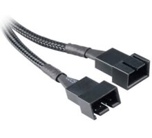 Akasa kabel rozdvojka pro ventilátory, 1x 4-pin fan na 2x 4-pin, 15cm, 4ks v balení AK-CBFA04-KT04