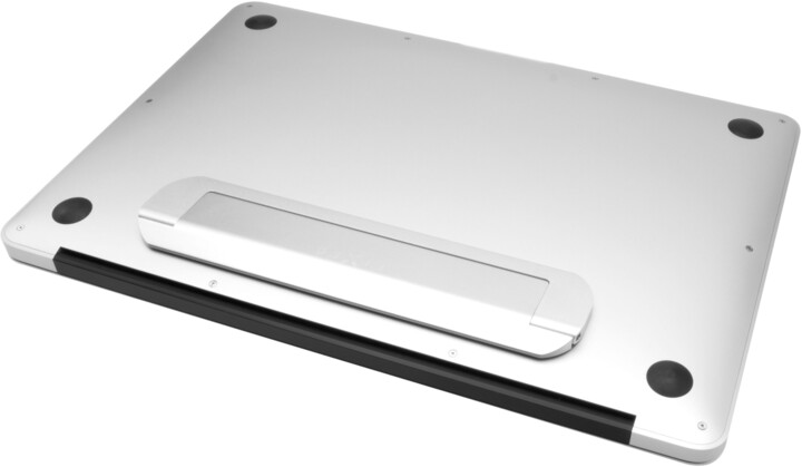 FIXED stojánek Frame Mini pro mobil/notebook, univerzální, stříbrná