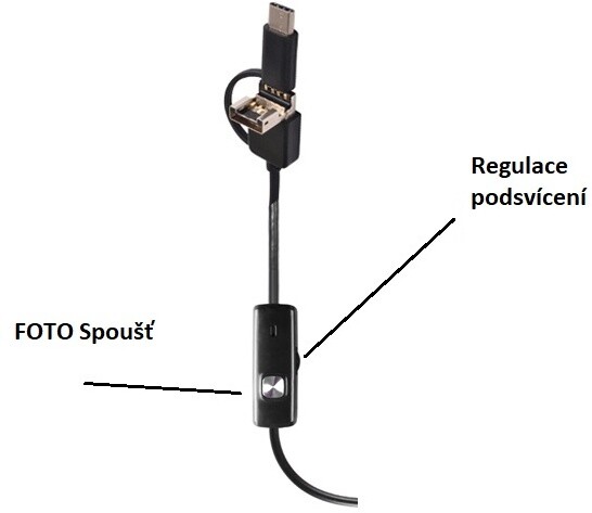 Lea endoskopická inspekční kamera USB-C_546640334