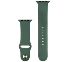 COTEetCI silikonový sportovní náramek pro Apple watch 42 / 44 mm / 45mm, tmavě zelená