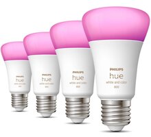 Philips Hue White and Color Ambiance 6.5W 800lm E27 4ks_1294433946