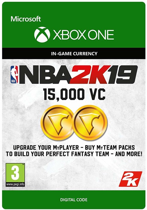 NBA 2K19 - 15000 VC (Xbox ONE) - elektronicky_2061846617