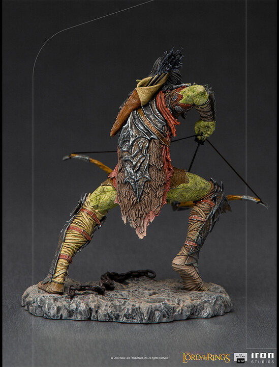Figurka Iron Studios Lord of the Rings - Archer Orc BDS Art Scale, 1/10_1570162369