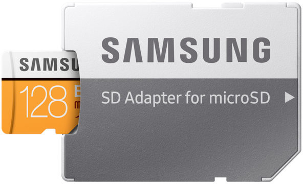 Samsung Micro SDXC 128GB EVO UHS-I U3 + SD adaptér_1094835966