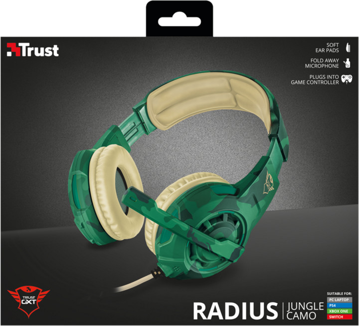 Trust GXT 310C Radius, jungle camo