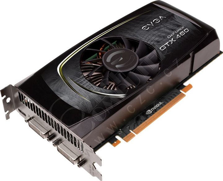 EVGA GeForce GTX 460 SuperClocked 768MB, PCI-E_1856729005
