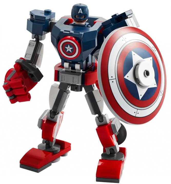 LEGO® Super Heroes 76168 Captain America v obrněném robotu_1196895570