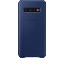 Samsung kožený zadní kryt pro Samsung G973 Galaxy S10, modrá (Navy)_309494731