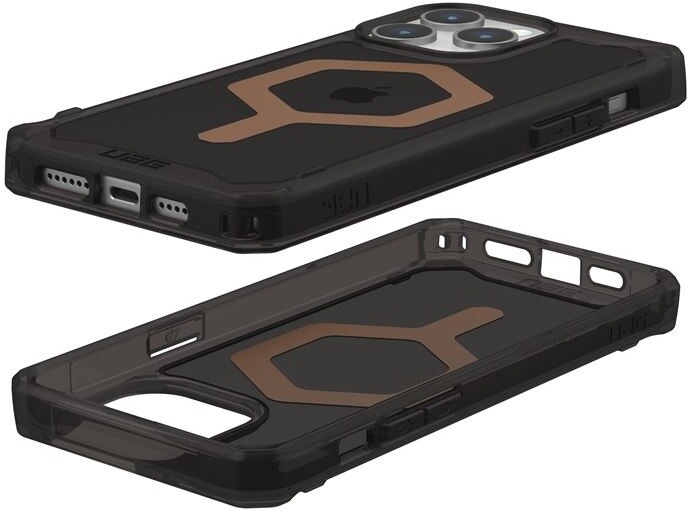 UAG ochranný kryt Plyo MagSafe pro Apple iPhone 15 Pro Max, černá/bronzová_1968369457
