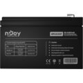 nJoy GP12122F, 12V/12Ah, VRLA AGM, F2- Baterie pro UPS_1899180890