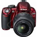 Nikon D3100 RED + objektivy 18-55 AF-S DX VR a 55-200 AF-S VR_580966255
