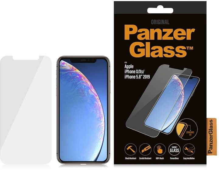 PanzerGlass Standard pro Apple iPhone X/XS/11 Pro, čiré_2109595564