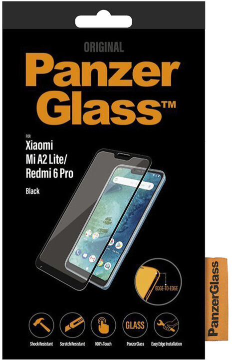 PanzerGlass Edge-to-Edge pro Xiaomi Mi A2 Lite/Redmi 6 Pro, černá_1167820667