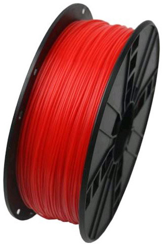 Gembird tisková struna (filament), ABS, 1,75mm, 0,6kg, červená_168505709