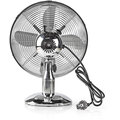 NEDIS stolní ventilátor, 30cm, 35W, rotace, 3 rychlosti, chromová_1134202871