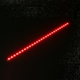 Nanoxia Rigid LED Bar pásek, 30 cm, Red