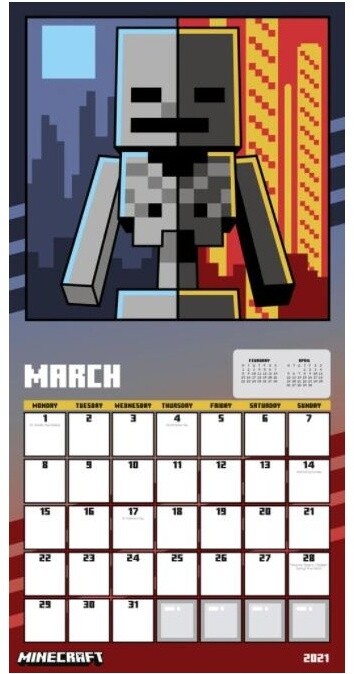 Kalendář 2021 - Minecraft_955305892