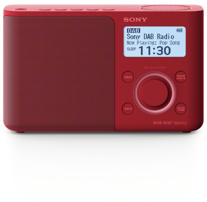 Sony XDR-S61D, červená_1821543721