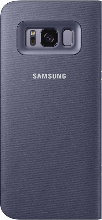 Samsung S8 Flipové pouzdro LED View, violet_365946453