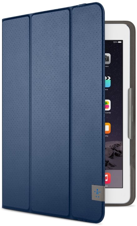 Belkin iPad Air 1/2 pouzdro Athena TriFold, modrá_2128188799