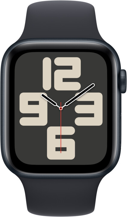 Apple Watch SE 2023, 44mm, Midnight, Midnight Sport Band - S/M_2054854382