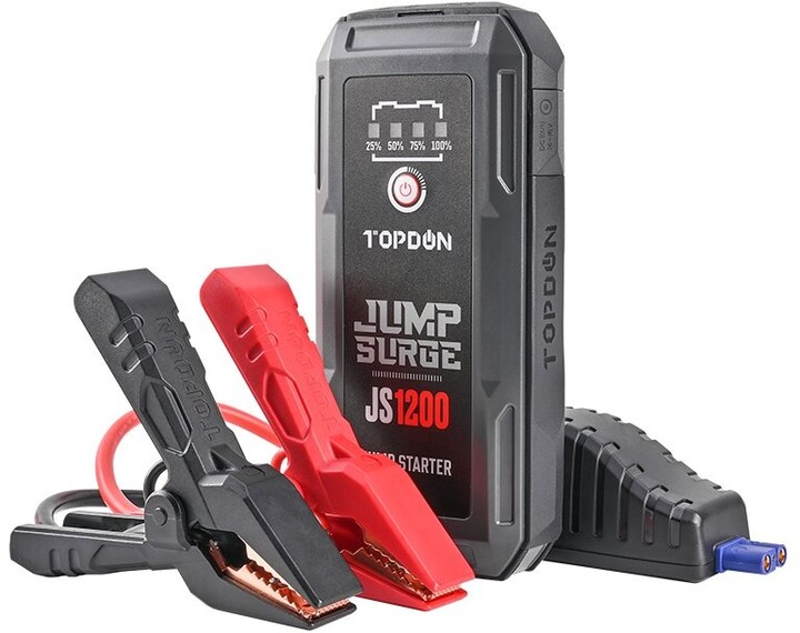 TOPDON Car Jump Starter JumpSurge 1200, 10000 mAh_829932368