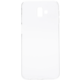 EPICO Pružný plastový kryt pro Samsung Galaxy J6+ RONNY GLOSS, bílý transparentní