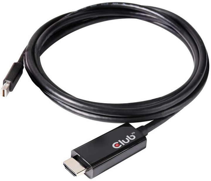 Club3D kabel mini DisplayPort 1.4 na HDMI 2.0b (M/M), 2m, aktivní_470060018