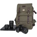 Rollei Vintage Camera backpack/batoh na zrcadlovku a 13&quot; NTB, zelená_1130093406