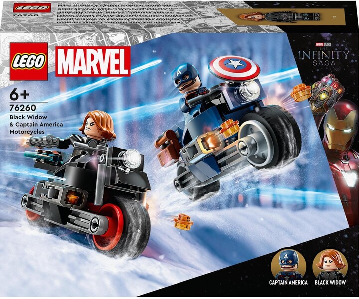 LEGO® Marvel 76260 Black Widow a Captain America na motorkách_424365630