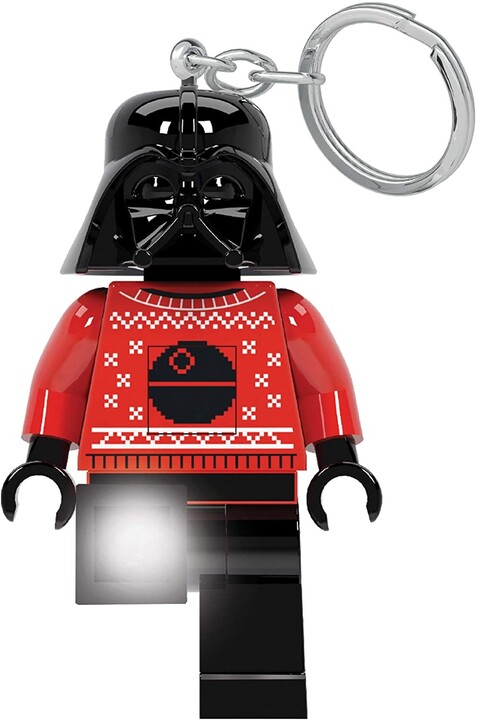Klíčenka LEGO Star Wars - Darth Vader ve svetru, svítící figurka_2128637517