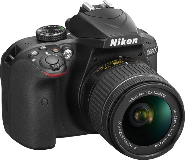Nikon D3400 + AF-P 18-55 VR, černá_1029068163