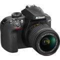 Nikon D3400 + AF-P 18-55 VR, černá