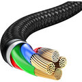 Baseus kabel Rapid Series 3v1 USB-A - USB-C/Lightning/microUSB, 1.2m, černá_454931969