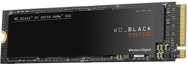 WD Black SN750, M.2 - 500GB
