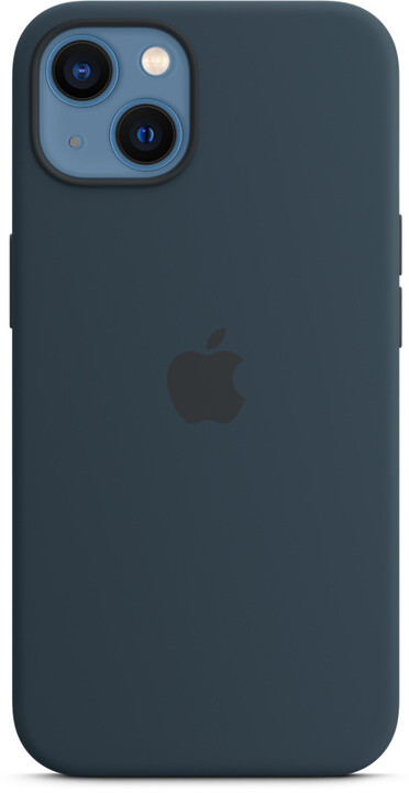 Apple silikonový kryt s MagSafe pro iPhone 13, hlubokomořsky modrá_619936815