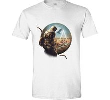 Tričko Assassin&#39;s Creed: Origins - Bayek, bílé (XL)_1721582727