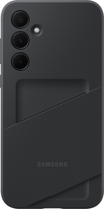 Samsung ochranný kryt s kapsou na kartu pro Galaxy A35 5G, černá_1810895830