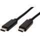 PremiumCord USB-C kabel ( USB 3.1 generation 2, 3A, 10Gbit/s ) 0,5m, černá_9882236