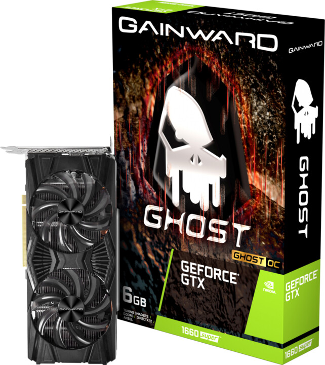 Gainward GeForce GTX 1660 Super Ghost OC, 6GB GDDR6_420773061