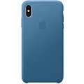Apple kožený kryt na iPhone XS Max, modrošedá_1853888460