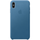 Apple kožený kryt na iPhone XS Max, modrošedá