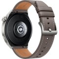 Huawei Watch GT 3 Pro 46 mm, Light Titanium Case, Gray Leather Strap_664292979