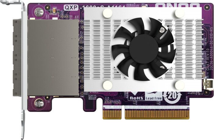 QNAP rozšiřující karta QXP-1600eS-A1164 - 4x SFF-8088, 16 x SATA 6Gb/s, PCIe 3.0 x8_829911679