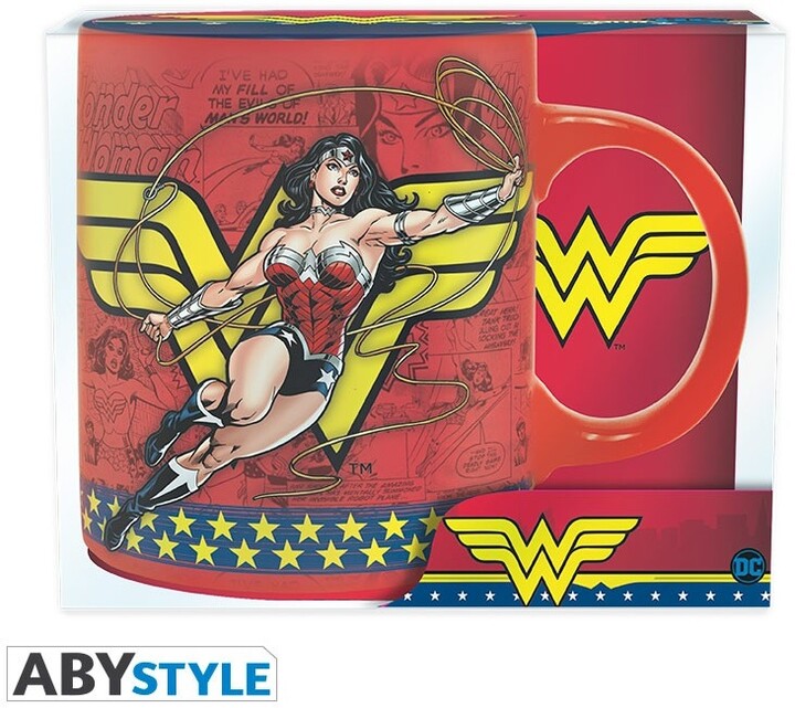 Hrnek DC Comics - Wonder Woman Action, 320ml_1614037686