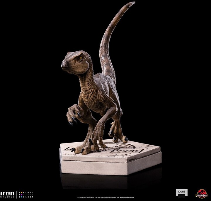 Figurka Iron Studios Jurassic Park - Velociraptor B - Icons_1851201635