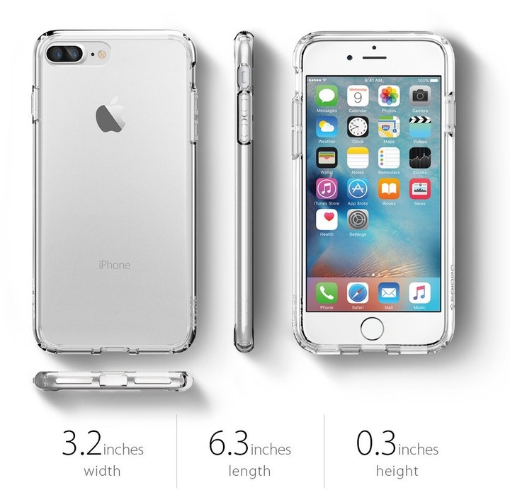 Spigen Ultra Hybrid pro iPhone 7 Plus/8 Plus crystal clear_126467851